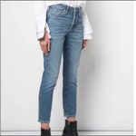 SLVRLAKE LouLou Raw Hem Jeans Size 28 Photo 3