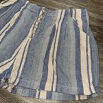 Indigo Rein  Striped Short Color Blue Size Medium Photo 1