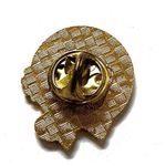 Bringing up the rear vintage bowling lapel pin Photo 3