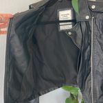 Abercrombie & Fitch  Vegan Leather Moto Jacket Photo 6