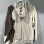 Buckle  Sweatshirt Hooded Wanakome Selene Asymmetrical Pullover Colorblock Small Photo 1