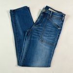 Anthropologie PILCRO High Rise Slim Boyfriend Jeans Utility Pocket Medium Wash Women’s Size 25 Photo 3