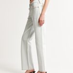 Abercrombie & Fitch  Curve Love The Baggy Mid Rise Jeans Size 34 Photo 3