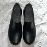 Dansko  Linley Slip Resistant Leather Platform Slip-On Shoes(Size 40) Photo 3