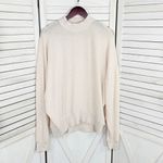 Topshop Oversized Slouchy Mock Neck Sweatshirt Nude Pink Size 8 Photo 6