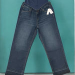 Time and Tru Maternity Straight Jeans Dark Wash Women's Size L 12 Photo 0