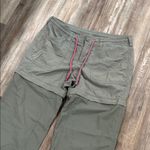 The North Face  gray zip off pants size 8 Photo 1
