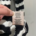 Philosophy ANTHROPOLOGIE Cardigan Women Small Black White Button Up Knit Sweater Photo 5