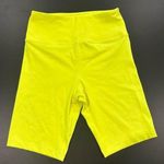 Forever 21 Neon Yellow Biker Running Shorts Photo 0