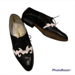 Rare Vintage Fonteneau Lace Oxford Shoes Size 6 Photo 8