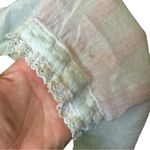 Piluca Bayarri Flowy Beach Maxi Skirt Cover Up Teal Aqua Boho Skirt Small Blue Photo 4