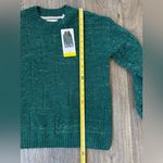 Weatherproof NWT Original  Vintage Women’s Green Crewneck Sweater Photo 4