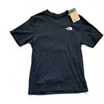 The North Face Womens Box NSE T Shirt Black Short Sleeve Crew Neck, Size S, NWT Photo 0