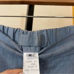 CP Shades  Wendy Linen Wide Leg Pants Lagenlook Boho Palazzo Pull On Blue Size M Photo 2