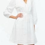 J.Crew  V-neck Mini dress with Crochet trim Photo 0