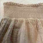 Love Tree Blush Pink & Wonderly Beige Gauze Mini Skirt Bundle (2) Size Small Photo 8