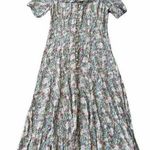carole little  Vintage Floral Maxi Dress Photo 0