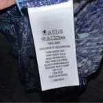 Artisan NY  Linen Floral Sleeveless Blue Top‎ Size Large Photo 2