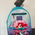 Lounge Fly Disney The Little Mermaid Ariel Shell Mini Backpack Photo 1