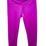 Fabletics Salar Solid Powerhold Capri Cropped Athletic Midrise Leggings Freesia Photo 0