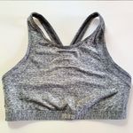 Victoria's Secret  Gray Sport Athletic Distressed Bra US Large Photo 0