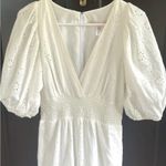 Anthropologie NWT Hutch Smocked Waist Eyelet Jumpsuit Medium Retail $198.00 Photo 5