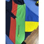 Ralph Lauren VTG LRL LAUREN ACTIVE THERMAL HOODED COLOR BLOCK TOP XL Lace Up Photo 5