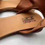 Miz Mooz EUC  Antony Brown Leather Flat Comfort Sandal Size 8 Photo 3