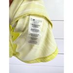 Calvin Klein Yellow White Geo Print VNeck Striped Sleeveless Blouse Petite Small Photo 9