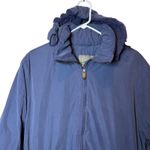 Pacific trail  Outdoor Wear Womens Blue Hooded Rain Jacket Lightweight‎ Warm Photo 2