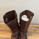 Frye 12R Harness Square Toe Moto Boots 77250 Made In USA Women’s 8.5 M Photo 4