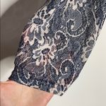 Miss Me  studded embellished lace sleeve top sz S Photo 5