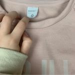 Nobull  size medium pink Blush Crewneck Sweatshirt long sleeve athletic running Photo 4