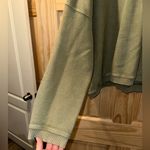 Aerie Olive Green  Sweater Hoodie (Fits Size L) Photo 2