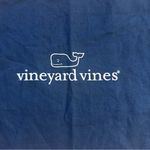 Vineyard Vines  Blue & White Drawstring Pouch Dust Bag Storage Shoe Bag Photo 1