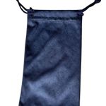 J.Crew Midnight Blue Drawstring Eyeglass Case Bag Photo 1