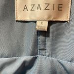 Azazie  Light Blue Satin Dress Photo 10