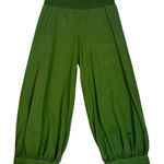 Bryn Walker  LagenLook Lantern Barrel Pull On Pants Army Olive Green Size XL USA Photo 0