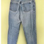 Vtg 90’s L.L Bean Jeans Relaxed Fit Women Sz 14 Tall Grunge Distressed Baggy‌ Blue Photo 7
