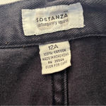 Sostanza High Rise Denim Mom Style Slim Fit Jeans Black Grey Medium 12 Gray Photo 5