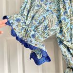 Juliet Dunn Temple Flower Blouson Dress Photo 5