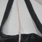 Aztec Southwestern Crossbody Pebbled Leather Boho Western Cowgirl Tote Bag Suchi Black Photo 5