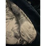 Laurel Vintage Velvet Embroidered Paisley Crop Bolero Jacket 40 Medium Black Purple Photo 6