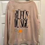 Rufus Du Sol Crew neck Tan Size XL Photo 1