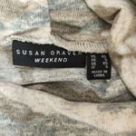 Susan Graver Weekend Regular Neutral Camo Sweater Knit Cowl-Neck Tunic X-Small Photo 12