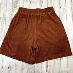 FP Beach Free People Women XS Terry Shorts Brown Casual Soft Fabric Side Pockets Photo 2