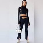 Urban Outfitters Bombshell Cutout Pant in Black STRETCHY Size Small S Photo 1