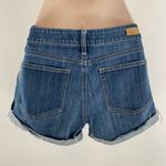 Paige  Classic Indigo Denim Jeans Photo 1