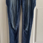 MEK Denim Women's Oaxaca Cigarette Skinny Thick STitch Denim Jeans 26X34 Blue Size 26 Photo 0