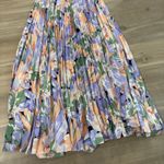 ASTR the Label Blythe Plisse Midi Dress Coral Multi Women Size Medium Photo 4